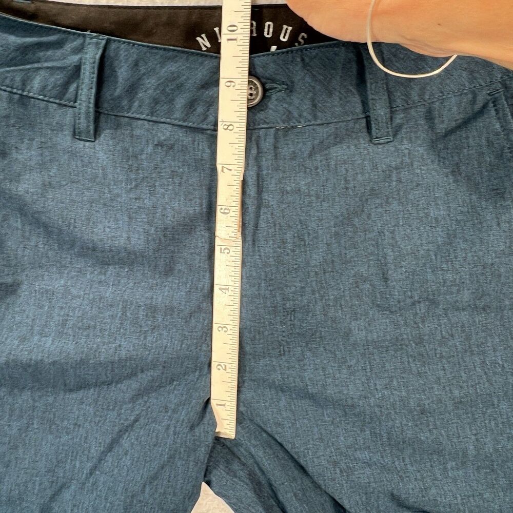 Tilly's Nitrous Black Stretch Hybrid Shorts swim teal blue Men 28 - Picture 10 of 16